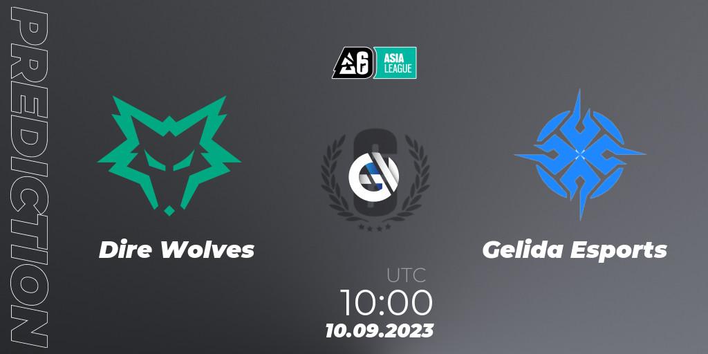 Dire Wolves vs Gelida Esports: Betting TIp, Match Prediction. 10.09.23. Rainbow Six, SEA League 2023 - Stage 2