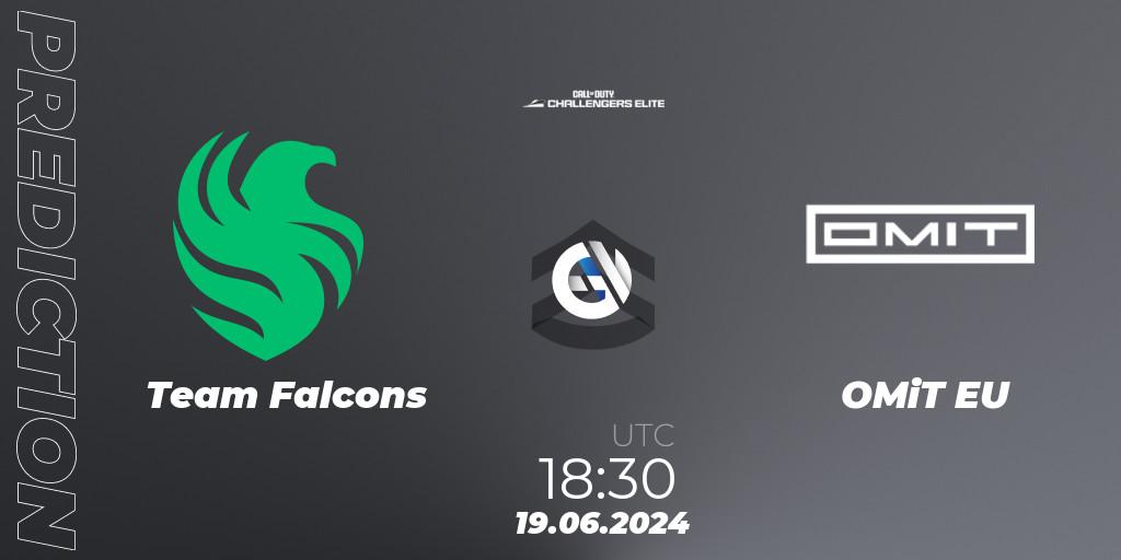 Team Falcons vs OMiT EU: Betting TIp, Match Prediction. 19.06.2024 at 18:30. Call of Duty, Call of Duty Challengers 2024 - Elite 3: EU