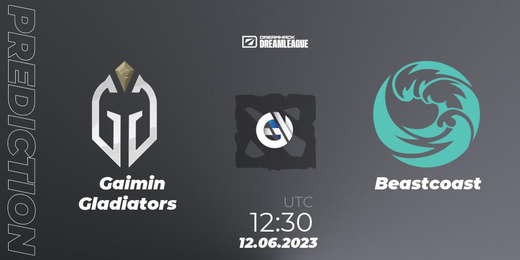 Gaimin Gladiators vs Beastcoast: Betting TIp, Match Prediction. 12.06.23. Dota 2, DreamLeague Season 20 - Group Stage 1