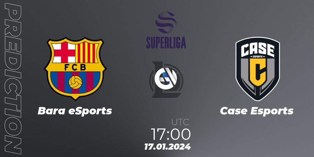 Barça eSports vs Case Esports: Betting TIp, Match Prediction. 17.01.2024 at 17:00. LoL, Superliga Spring 2024 - Group Stage