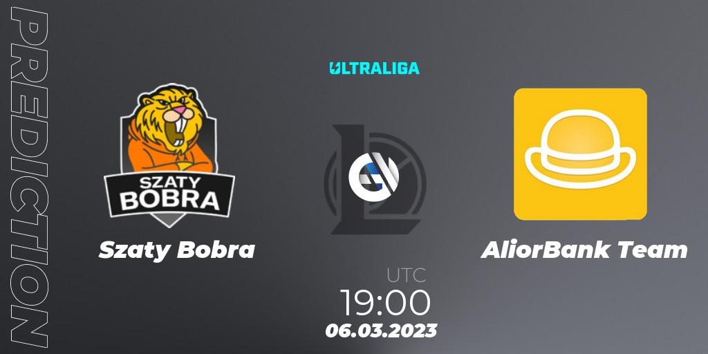 Szaty Bobra vs AliorBank Team: Betting TIp, Match Prediction. 06.03.2023 at 19:00. LoL, Ultraliga Season 9 - Group Stage