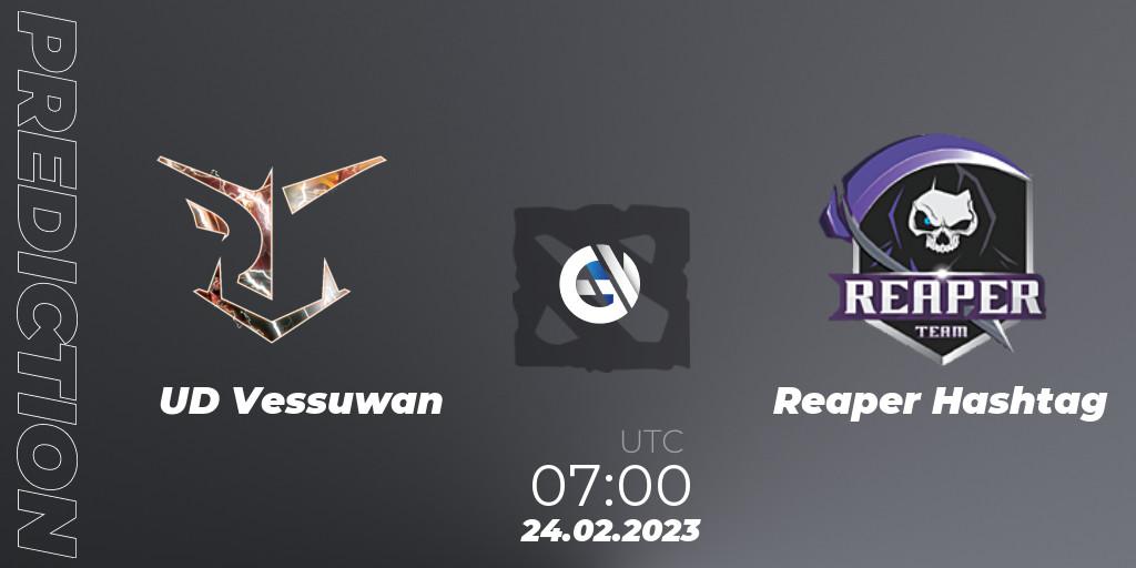 UD Vessuwan vs Reaper Hashtag: Betting TIp, Match Prediction. 26.02.23. Dota 2, GGWP Dragon Series 1