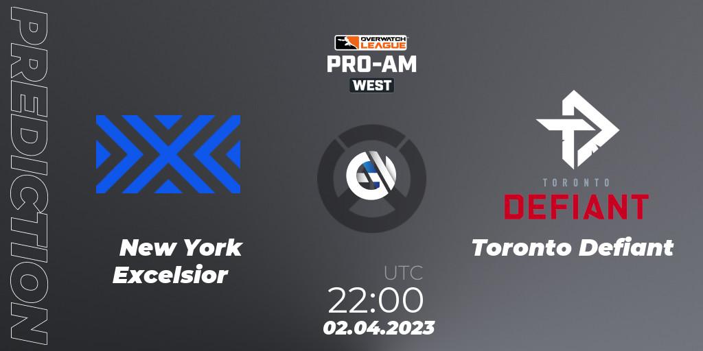 New York Excelsior vs Toronto Defiant: Betting TIp, Match Prediction. 02.04.23. Overwatch, Overwatch League 2023 - Pro-Am
