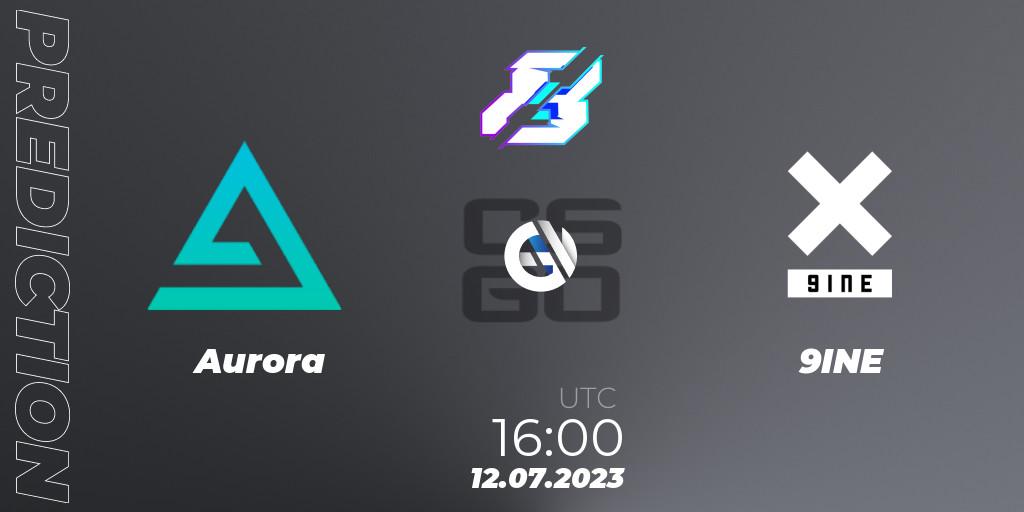 Aurora vs 9INE: Betting TIp, Match Prediction. 12.07.23. CS2 (CS:GO), Gamers8 2023 Europe Open Qualifier 2