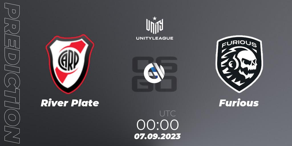 River Plate vs Furious: Betting TIp, Match Prediction. 07.09.23. CS2 (CS:GO), LVP Unity League Argentina 2023