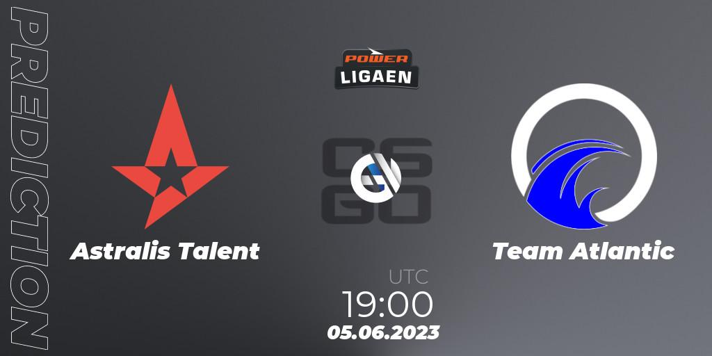 Astralis Talent vs Team Atlantic: Betting TIp, Match Prediction. 05.06.23. CS2 (CS:GO), Dust2.dk Ligaen Season 23