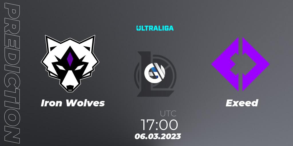 Iron Wolves vs Exeed: Betting TIp, Match Prediction. 06.03.23. LoL, Ultraliga Season 9 - Group Stage