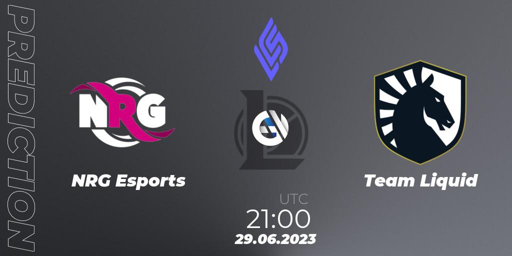 NRG Esports vs FlyQuest: Betting TIp, Match Prediction. 29.06.23. LoL, LCS Summer 2023 - Group Stage