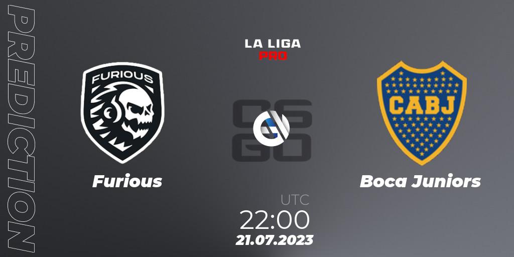 Furious vs Boca Juniors: Betting TIp, Match Prediction. 22.07.23. CS2 (CS:GO), La Liga 2023: Pro Division