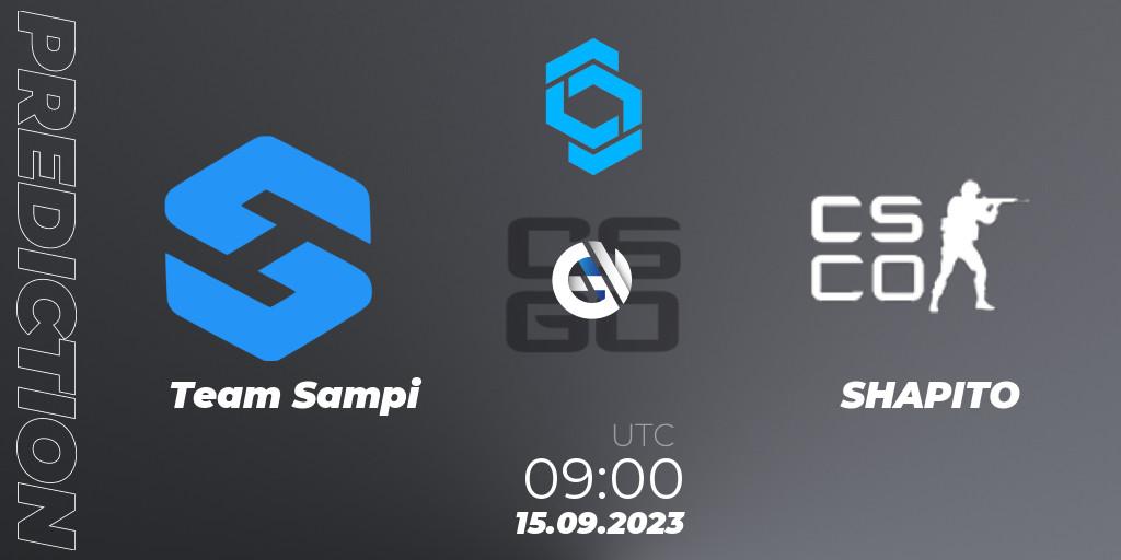 Team Sampi vs SHAPITO: Betting TIp, Match Prediction. 15.09.23. CS2 (CS:GO), CCT East Europe Series #2