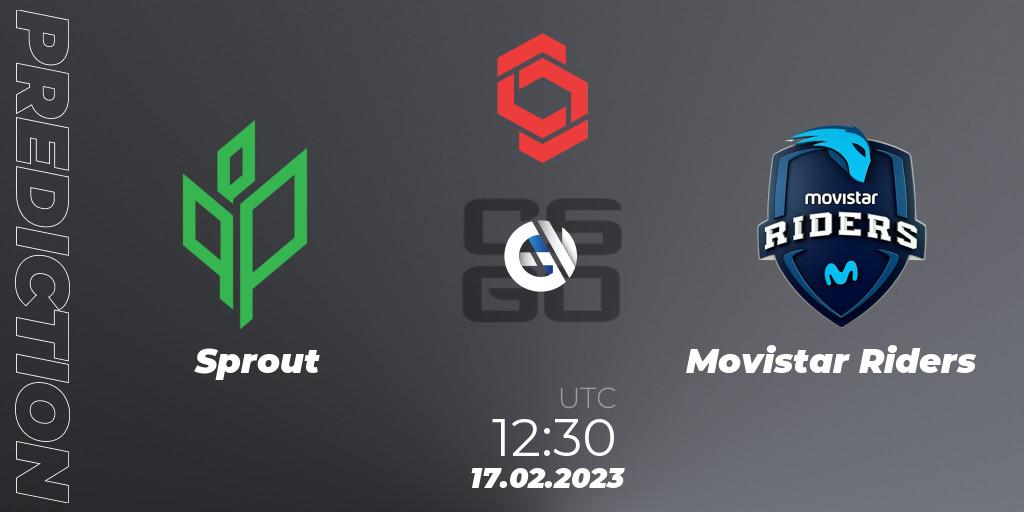 Sprout vs Movistar Riders: Betting TIp, Match Prediction. 17.02.23. CS2 (CS:GO), CCT Central Europe Series Finals #1