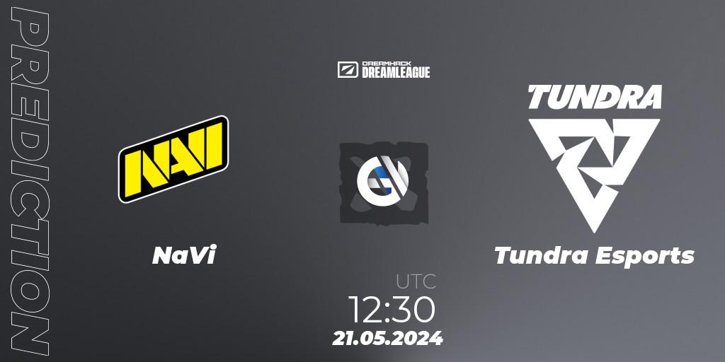 NaVi vs Tundra Esports: Betting TIp, Match Prediction. 21.05.2024 at 12:40. Dota 2, DreamLeague Season 23