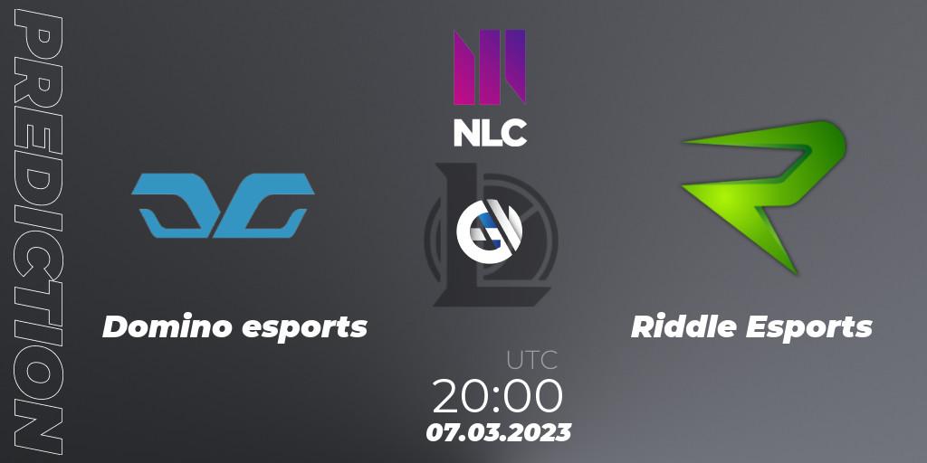 Domino esports vs Riddle Esports: Betting TIp, Match Prediction. 07.03.23. LoL, NLC 1st Division Spring 2023