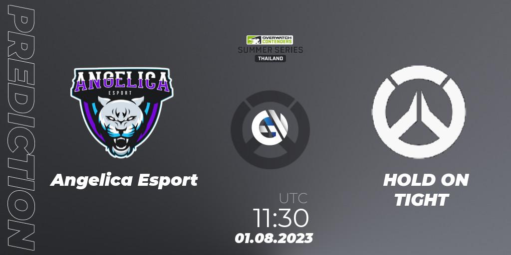 Angelica Esport vs HOLD ON TIGHT: Betting TIp, Match Prediction. 01.08.2023 at 11:30. Overwatch, Overwatch Contenders 2023 Summer Series: Thailand