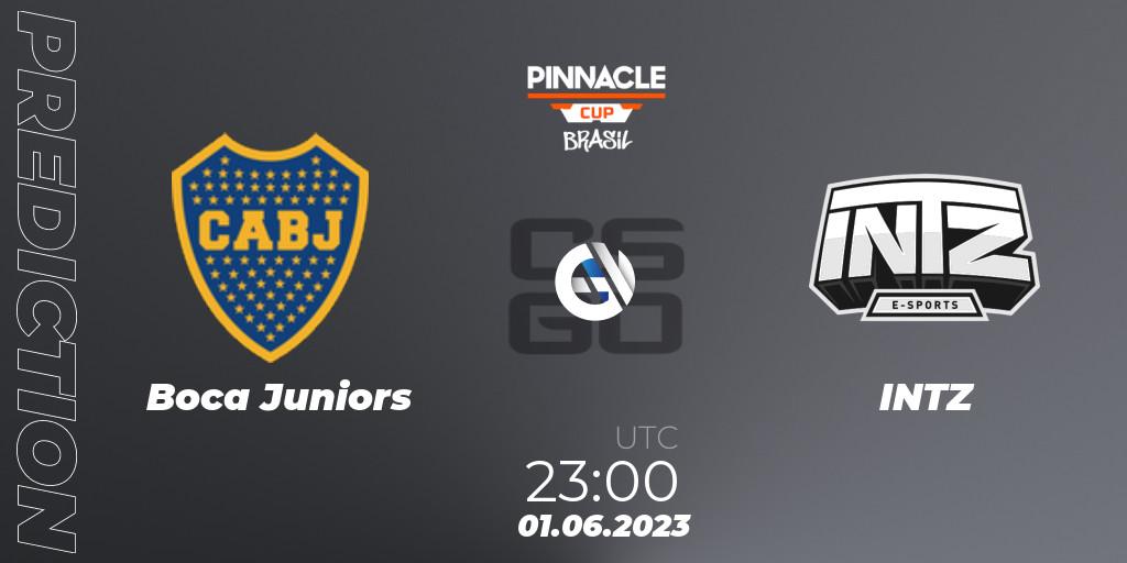 Boca Juniors vs INTZ: Betting TIp, Match Prediction. 01.06.23. CS2 (CS:GO), Pinnacle Brazil Cup 1