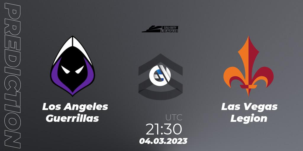 Los Angeles Guerrillas vs Las Vegas Legion: Betting TIp, Match Prediction. 04.03.23. Call of Duty, Call of Duty League 2023: Stage 3 Major Qualifiers