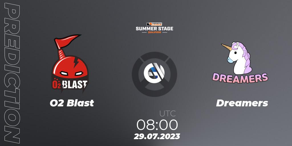 O2 Blast vs Dreamers: Betting TIp, Match Prediction. 29.07.23. Overwatch, Overwatch League 2023 - Summer Stage Qualifiers