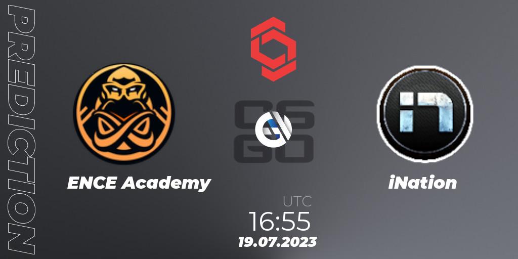 ENCE Academy vs iNation: Betting TIp, Match Prediction. 19.07.23. CS2 (CS:GO), CCT Central Europe Series #7: Closed Qualifier