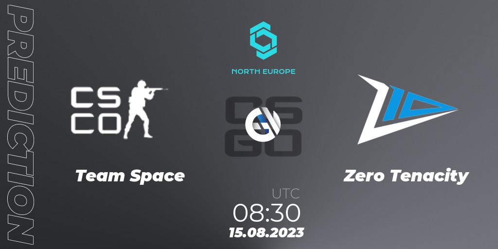 Team Space vs Zero Tenacity: Betting TIp, Match Prediction. 15.08.2023 at 08:30. Counter-Strike (CS2), CCT North Europe Series #7