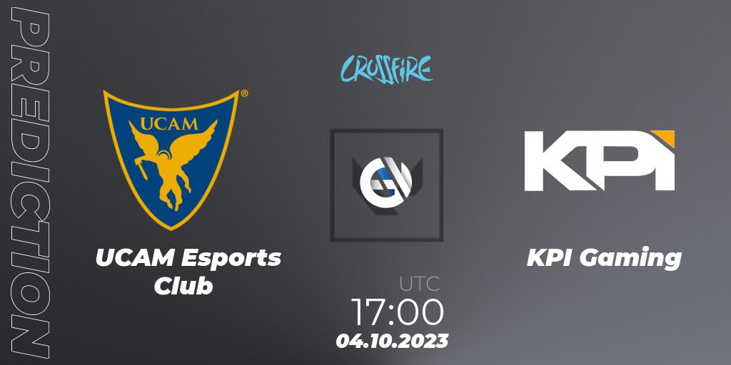 UCAM Esports Club vs KPI Gaming: Betting TIp, Match Prediction. 04.10.23. VALORANT, LVP - Crossfire Cup 2023: Contenders #1