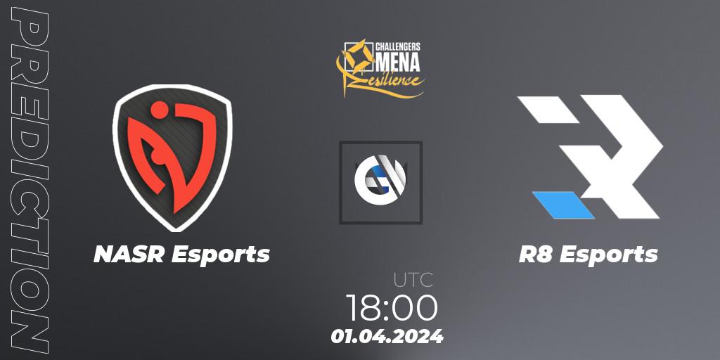 NASR Esports vs R8 Esports: Betting TIp, Match Prediction. 01.04.24. VALORANT, VALORANT Challengers 2024 MENA: Resilience Split 1 - Levant and North Africa