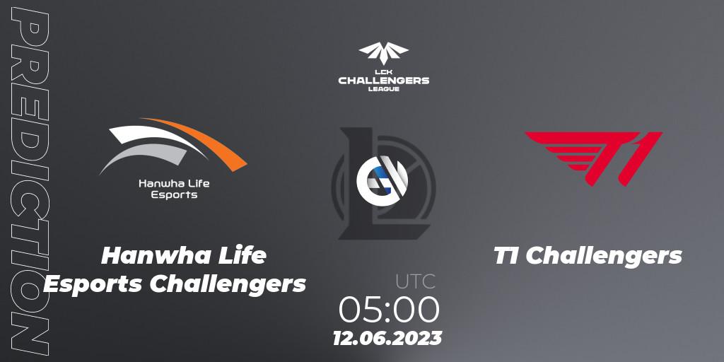 Hanwha Life Esports Challengers vs T1 Challengers: Betting TIp, Match Prediction. 12.06.23. LoL, LCK Challengers League 2023 Summer - Group Stage