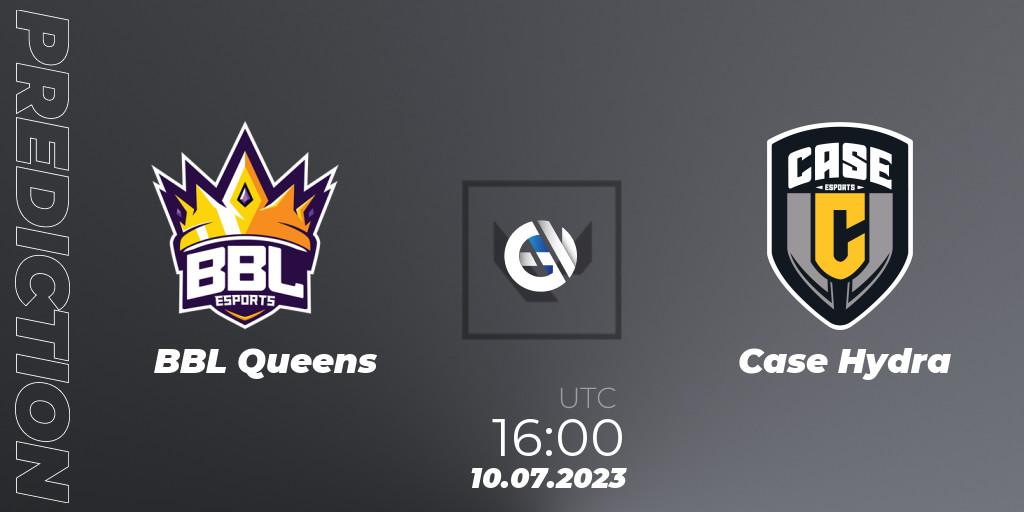 BBL Queens vs Case Hydra: Betting TIp, Match Prediction. 10.07.2023 at 16:10. VALORANT, VCT 2023: Game Changers EMEA Series 2 - Group Stage