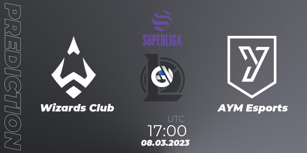 Wizards Club vs AYM Esports: Betting TIp, Match Prediction. 08.03.23. LoL, LVP Superliga 2nd Division Spring 2023 - Group Stage