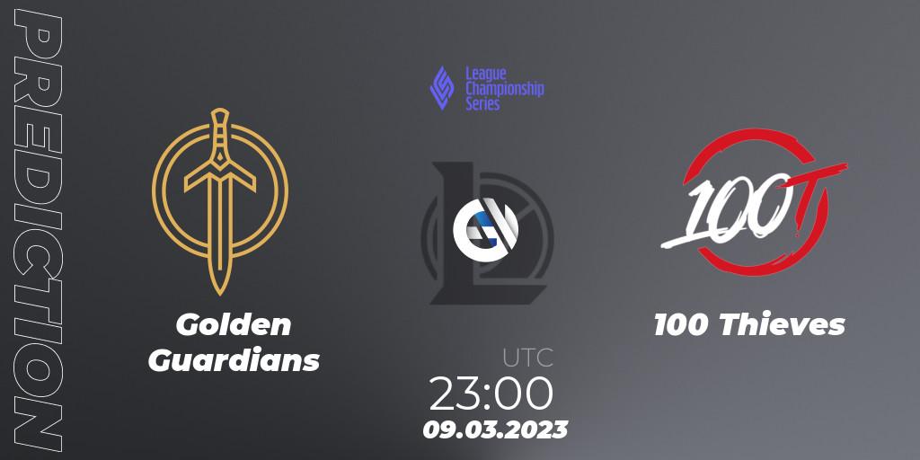 Golden Guardians vs 100 Thieves: Betting TIp, Match Prediction. 18.02.23. LoL, LCS Spring 2023 - Group Stage