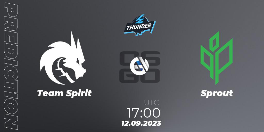 Team Spirit vs Sprout: Betting TIp, Match Prediction. 12.09.23. CS2 (CS:GO), Thunderpick World Championship 2023: European Series #2