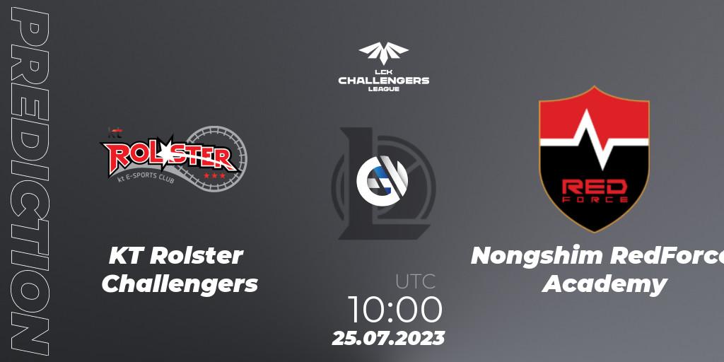 KT Rolster Challengers vs Nongshim RedForce Academy: Betting TIp, Match Prediction. 25.07.23. LoL, LCK Challengers League 2023 Summer - Group Stage