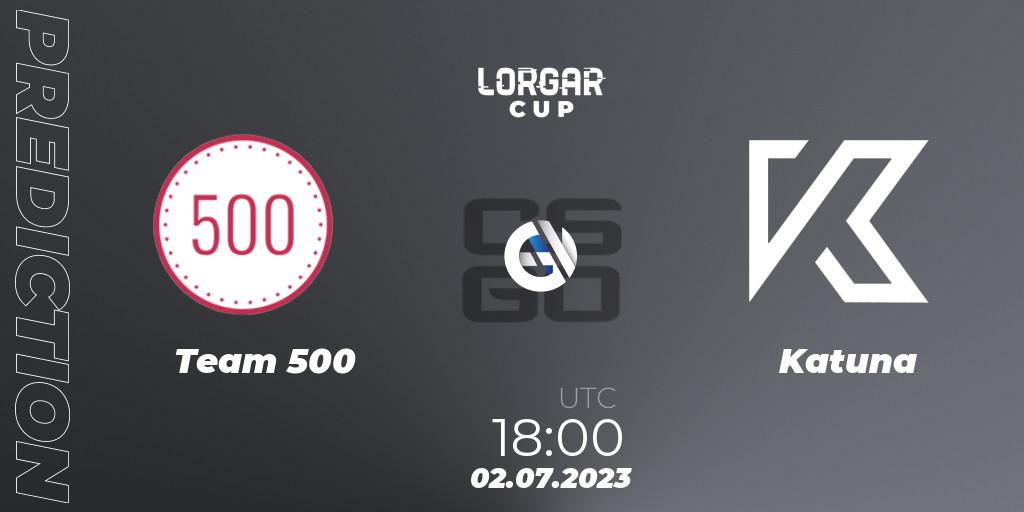 Team 500 vs Katuna: Betting TIp, Match Prediction. 02.07.23. CS2 (CS:GO), Lorgar Cup