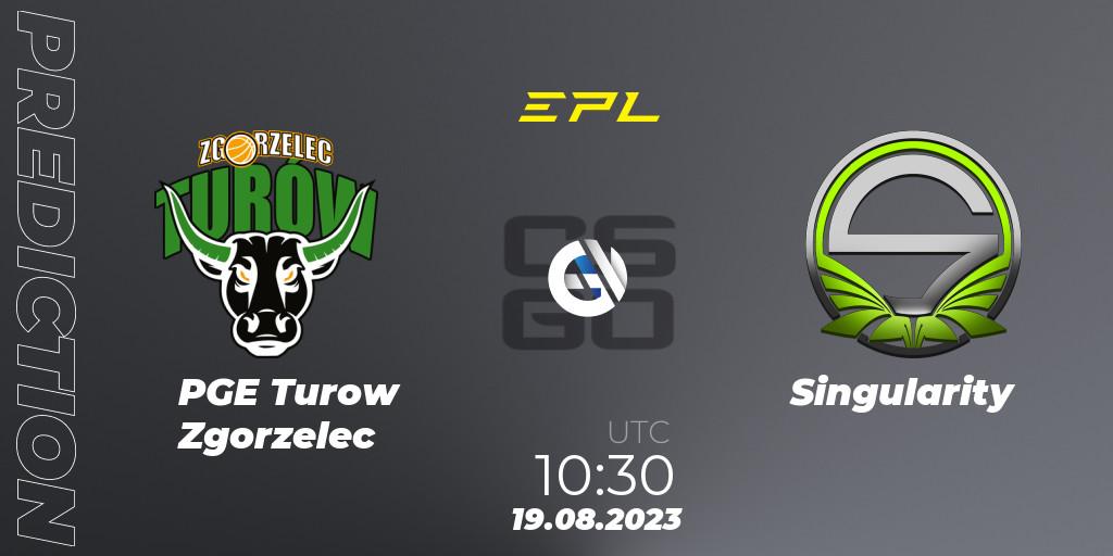 PGE Turow Zgorzelec vs Singularity: Betting TIp, Match Prediction. 19.08.23. CS2 (CS:GO), European Pro League Season 10: Division 2
