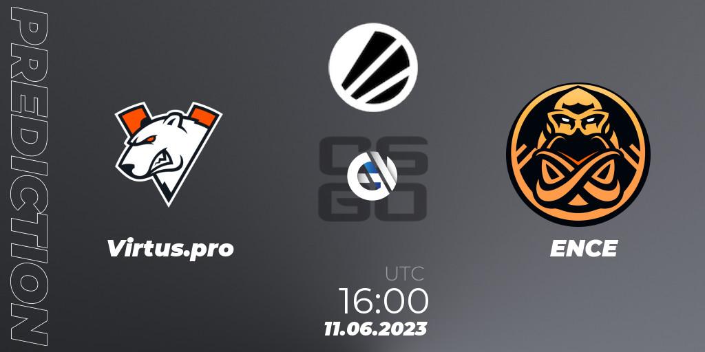 Virtus.pro vs ENCE: Betting TIp, Match Prediction. 11.06.23. CS2 (CS:GO), ESL Challenger Katowice 2023