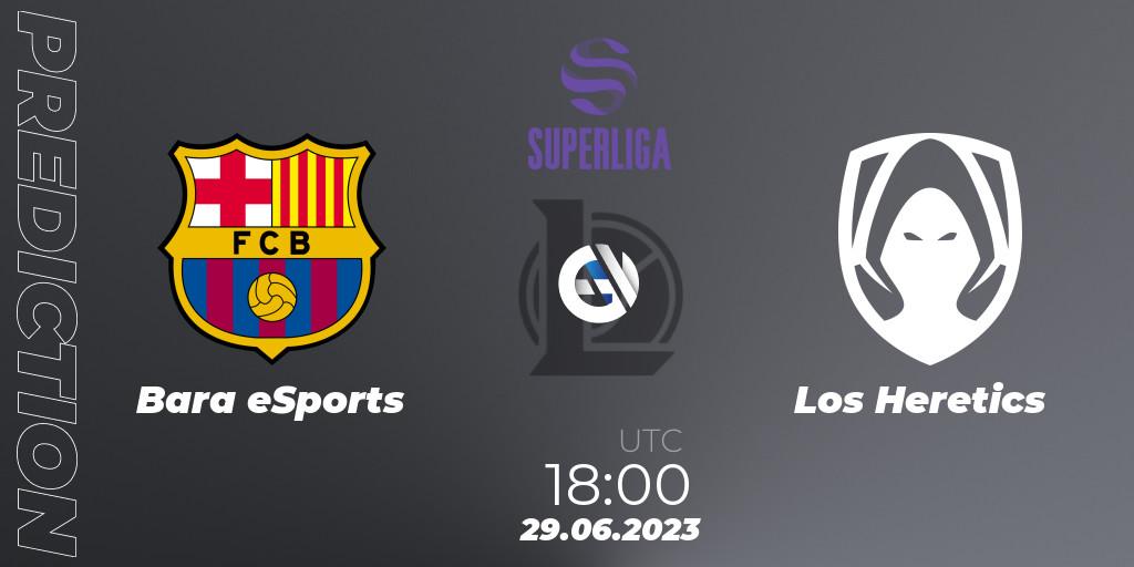Barça eSports vs Los Heretics: Betting TIp, Match Prediction. 29.06.23. LoL, Superliga Summer 2023 - Group Stage