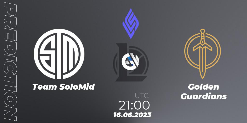 Team SoloMid vs Golden Guardians: Betting TIp, Match Prediction. 23.06.23. LoL, LCS Summer 2023 - Group Stage
