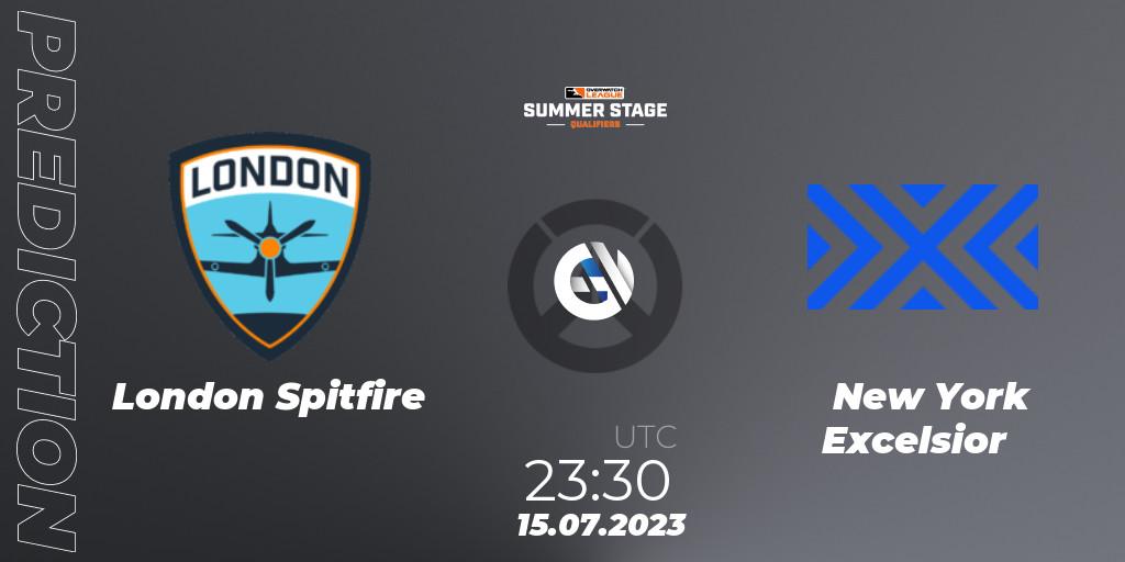 London Spitfire vs New York Excelsior: Betting TIp, Match Prediction. 16.07.23. Overwatch, Overwatch League 2023 - Summer Stage Qualifiers