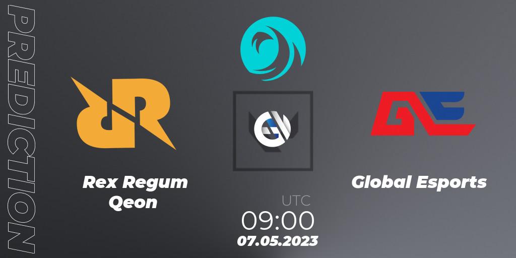 Rex Regum Qeon vs Global Esports: Betting TIp, Match Prediction. 07.05.23. VALORANT, VCT 2023: Pacific League