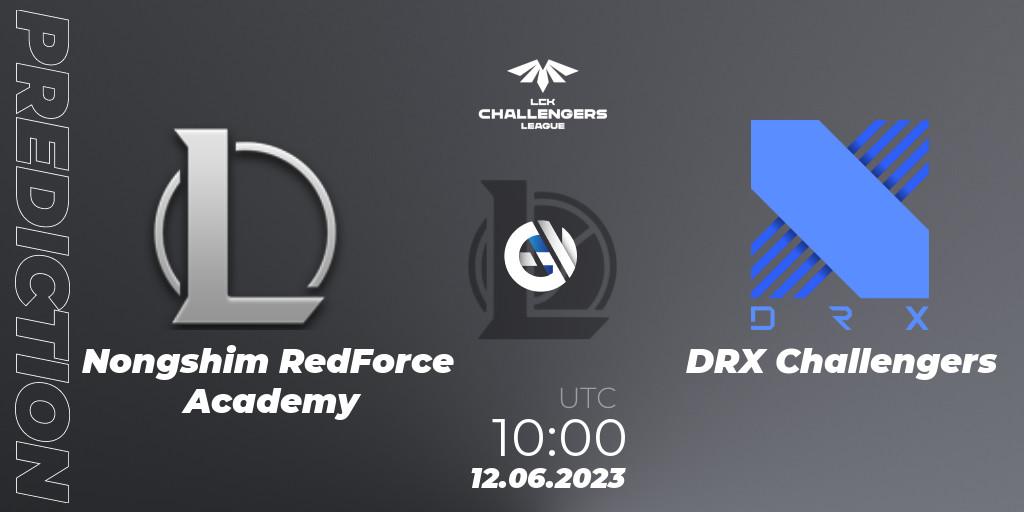 Nongshim RedForce Academy vs DRX Challengers: Betting TIp, Match Prediction. 12.06.23. LoL, LCK Challengers League 2023 Summer - Group Stage