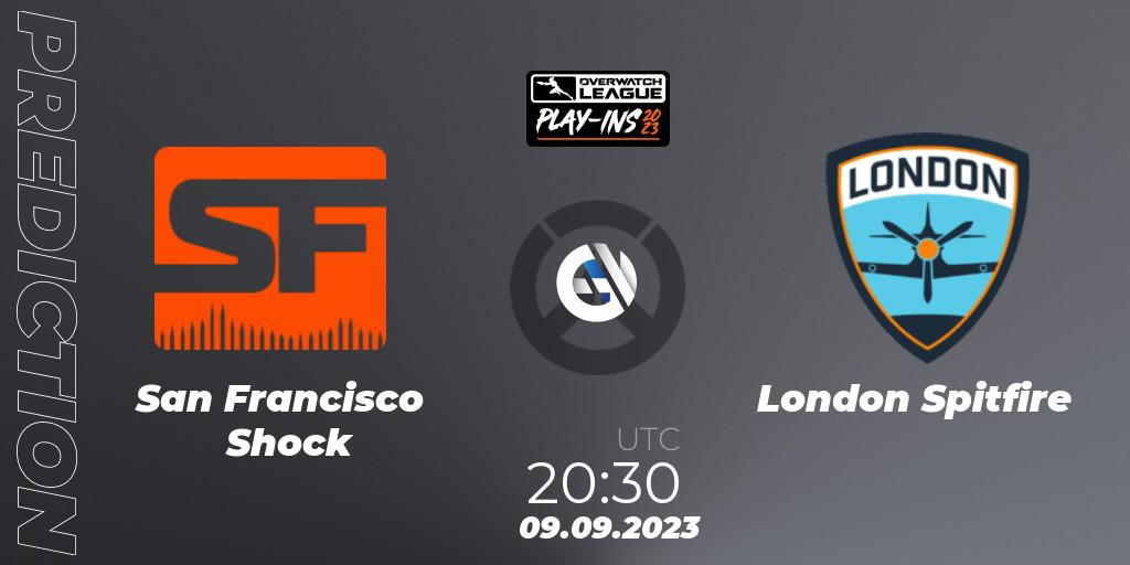 San Francisco Shock vs London Spitfire: Betting TIp, Match Prediction. 09.09.23. Overwatch, Overwatch League 2023 - Play-Ins