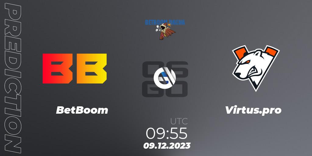 BetBoom vs Virtus.pro: Betting TIp, Match Prediction. 09.12.23. CS2 (CS:GO), BetBoom Dacha 2023