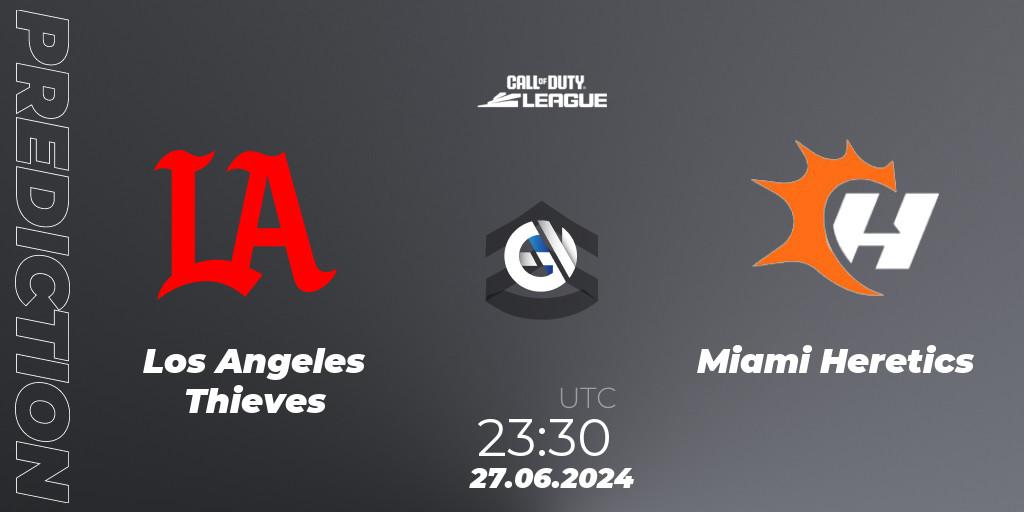 Los Angeles Thieves vs Miami Heretics: Betting TIp, Match Prediction. 27.06.2024 at 23:30. Call of Duty, Call of Duty League 2024: Stage 4 Major