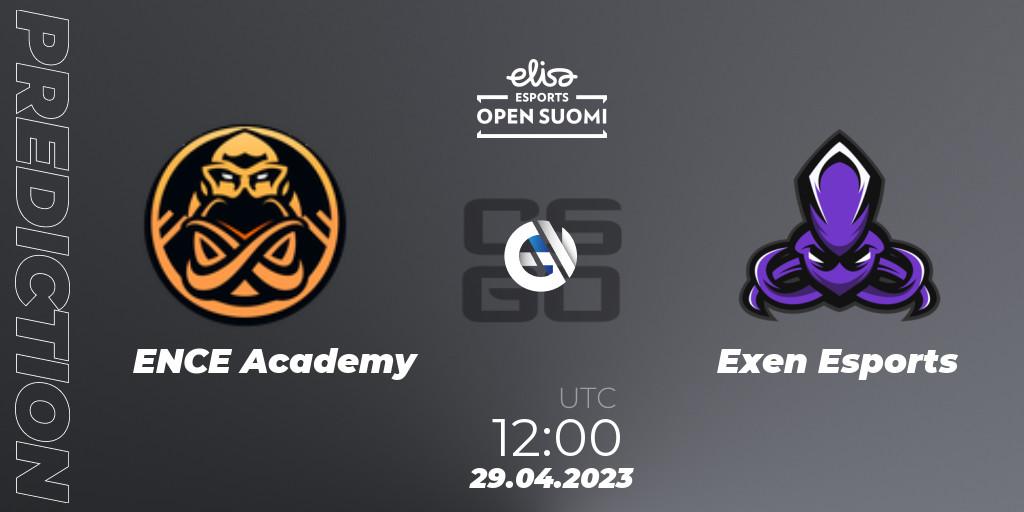 ENCE Academy vs Exen Esports: Betting TIp, Match Prediction. 29.04.23. CS2 (CS:GO), Elisa Open Suomi Season 5