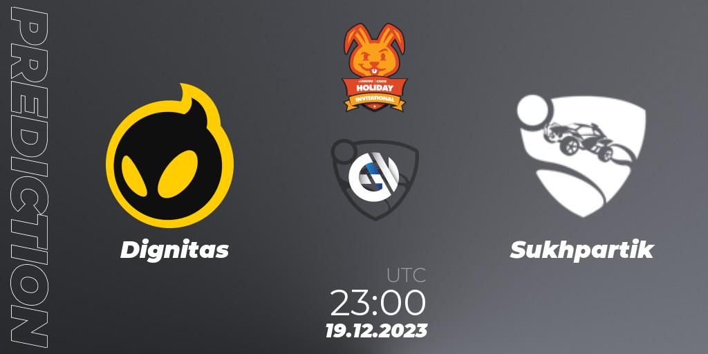 Dignitas vs Sukhpartik: Betting TIp, Match Prediction. 19.12.2023 at 23:00. Rocket League, OXG Holiday Invitational
