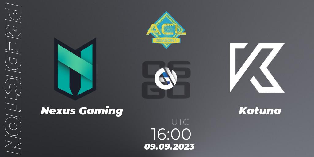 Nexus Gaming vs Katuna: Betting TIp, Match Prediction. 09.09.23. CS2 (CS:GO), Arena Cyberclub League Season 1