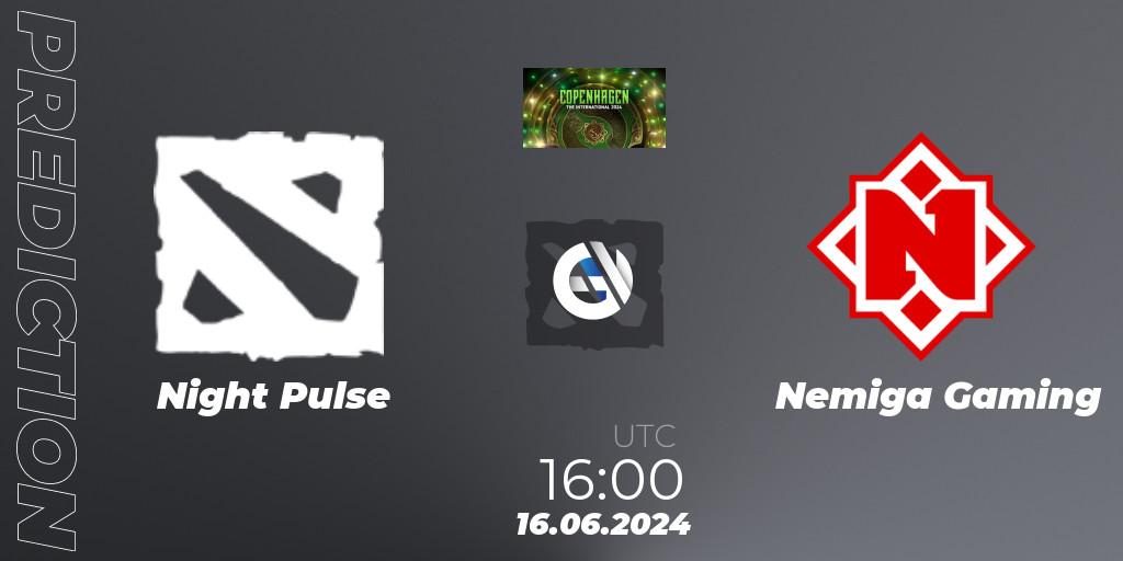 Night Pulse vs Nemiga Gaming: Betting TIp, Match Prediction. 16.06.2024 at 16:00. Dota 2, The International 2024: Eastern Europe Closed Qualifier