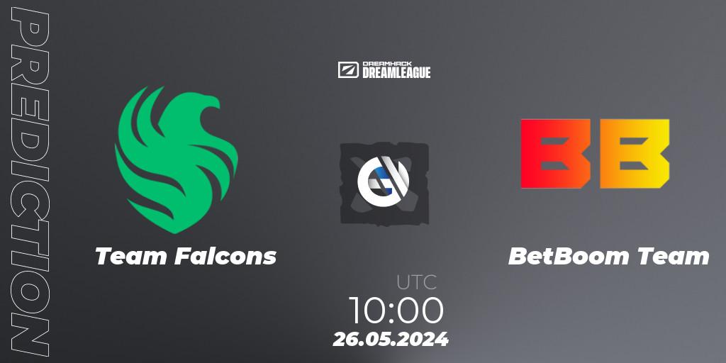 Team Falcons vs BetBoom Team: Betting TIp, Match Prediction. 26.05.2024 at 10:00. Dota 2, DreamLeague Season 23