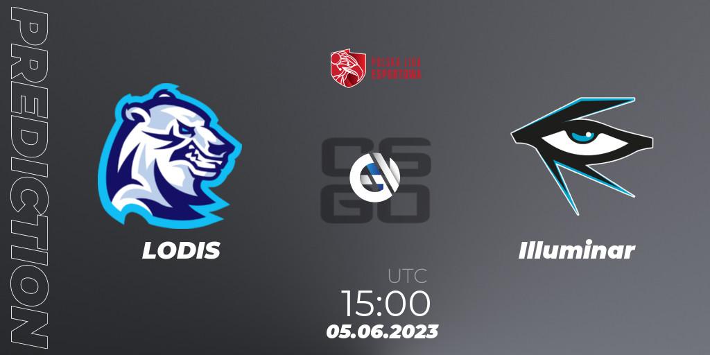 LODIS vs Illuminar: Betting TIp, Match Prediction. 05.06.23. CS2 (CS:GO), Polish Esports League 2023 Split 2