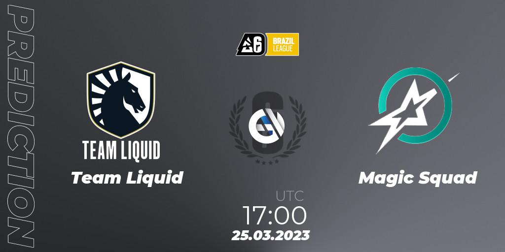 Team Liquid vs Magic Squad: Betting TIp, Match Prediction. 25.03.23. Rainbow Six, Brazil League 2023 - Stage 1