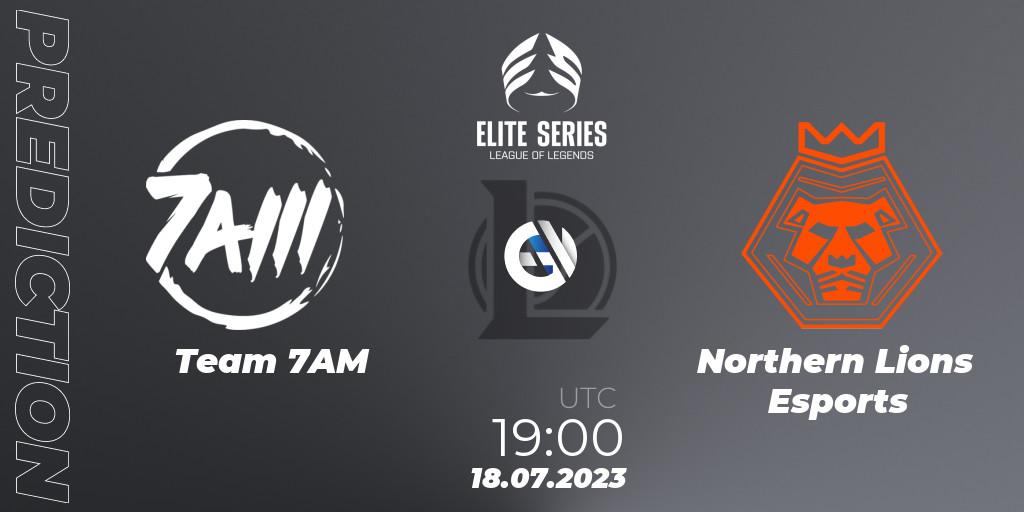Team 7AM vs Northern Lions Esports: Betting TIp, Match Prediction. 18.07.23. LoL, Elite Series Summer 2023